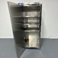 Stainless Steel Cabinet Storage with door - Carts, Racking, and Shelving image 0